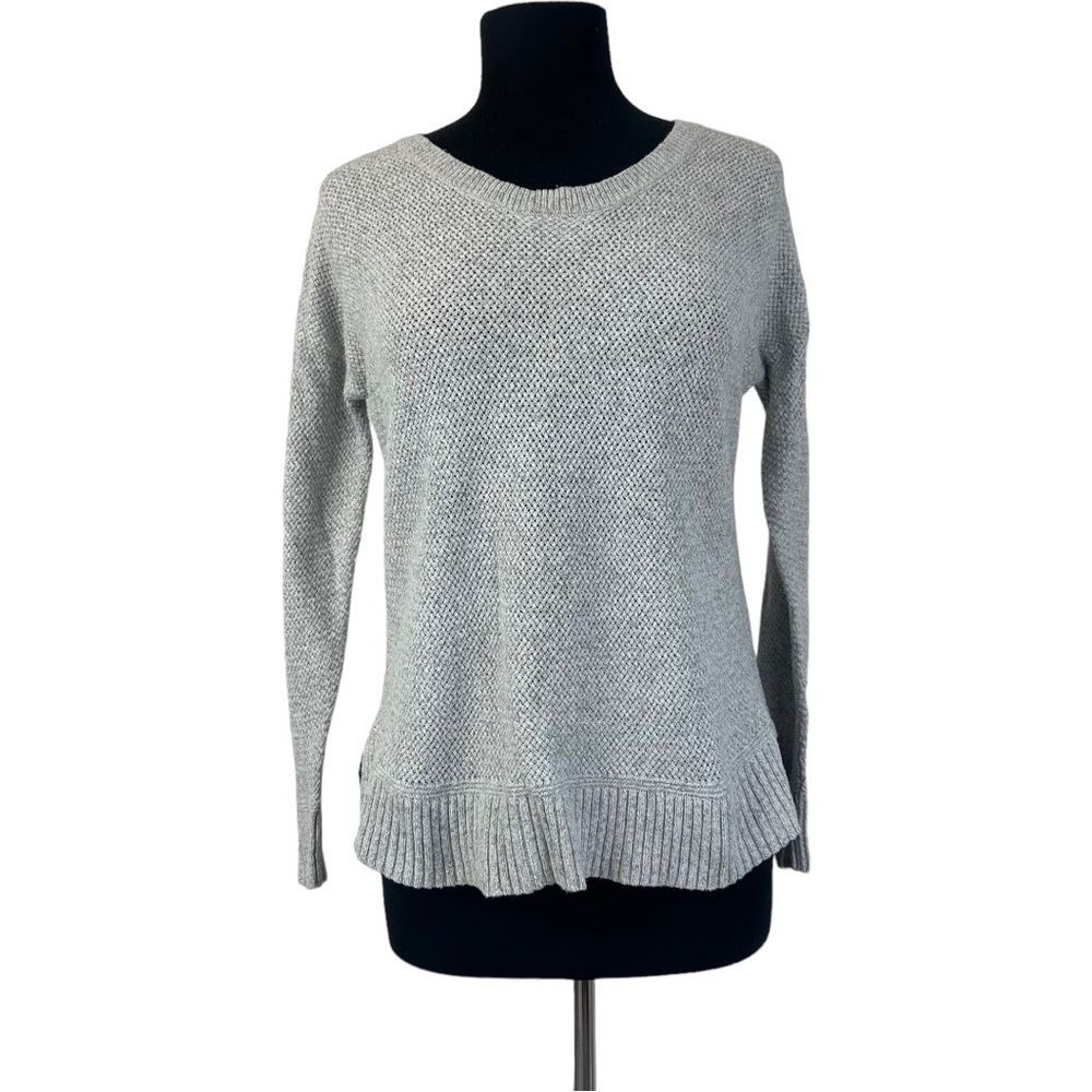 Madewell S Gray Pullover Sweater